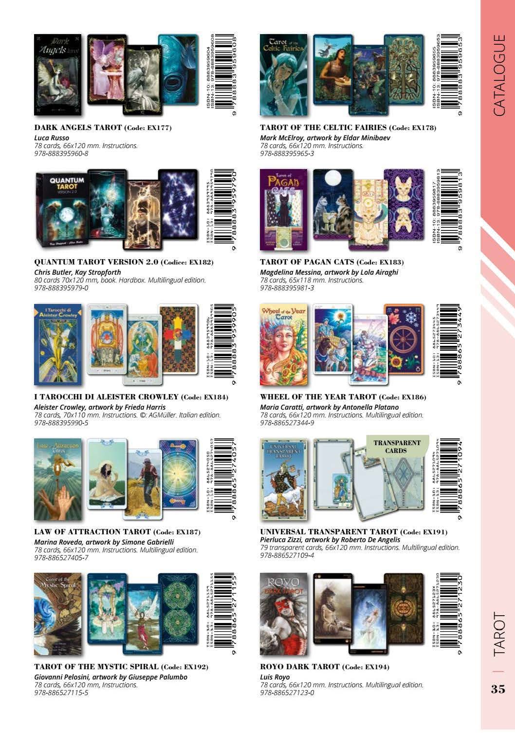 Lo Scarabeo catalogue 2019
